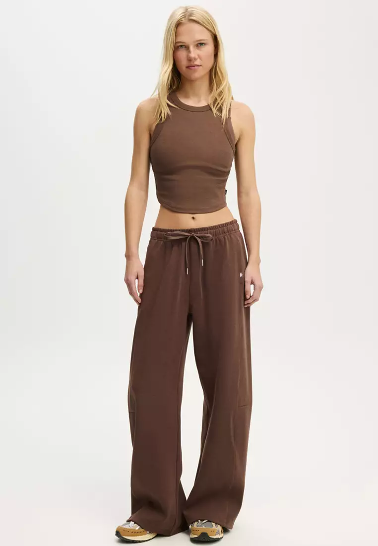 Summer Fleece Adjustable Hem Sweatpants