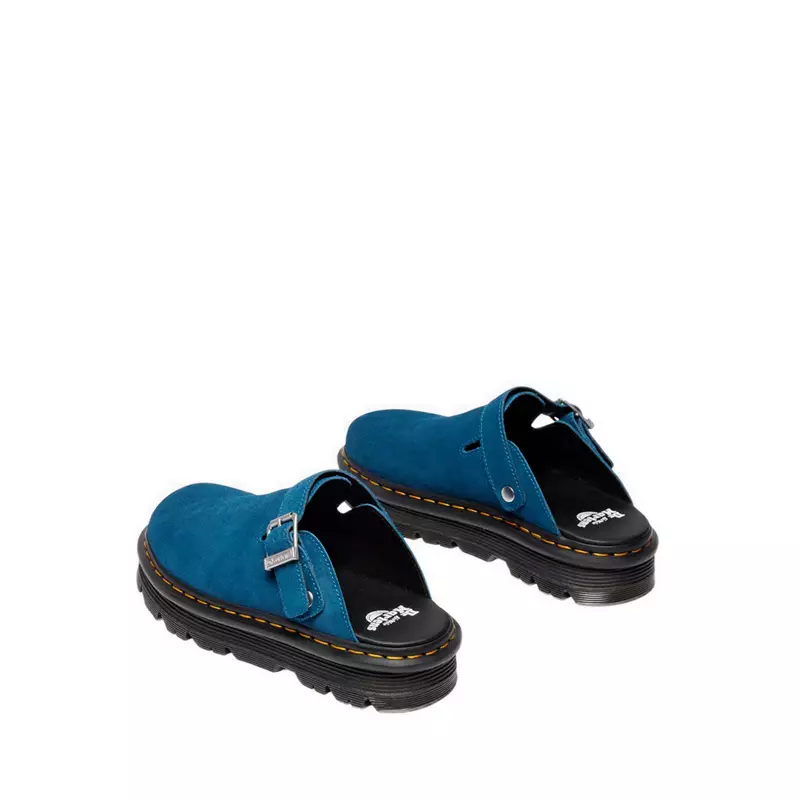 Dr. Martens ZebZag Mule Blue Suede