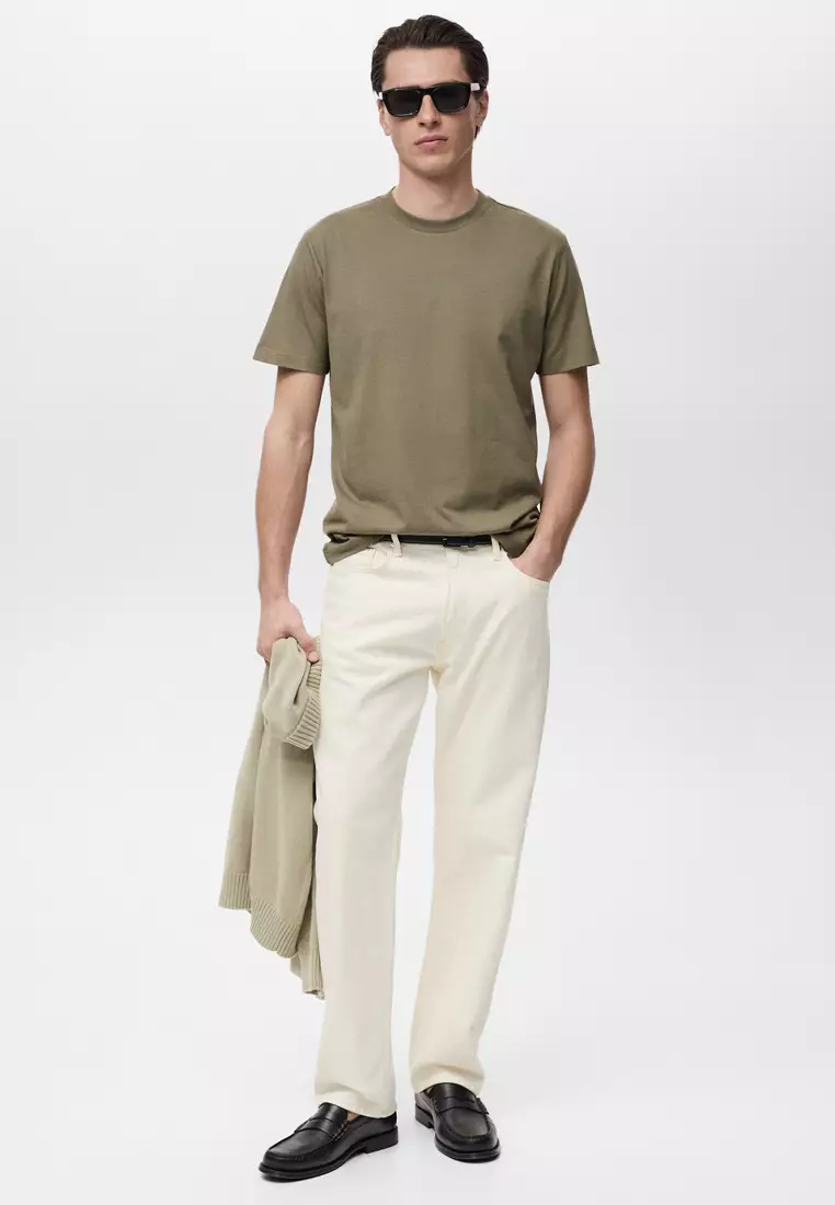 100% Cotton Slim-Fit T-Shirt