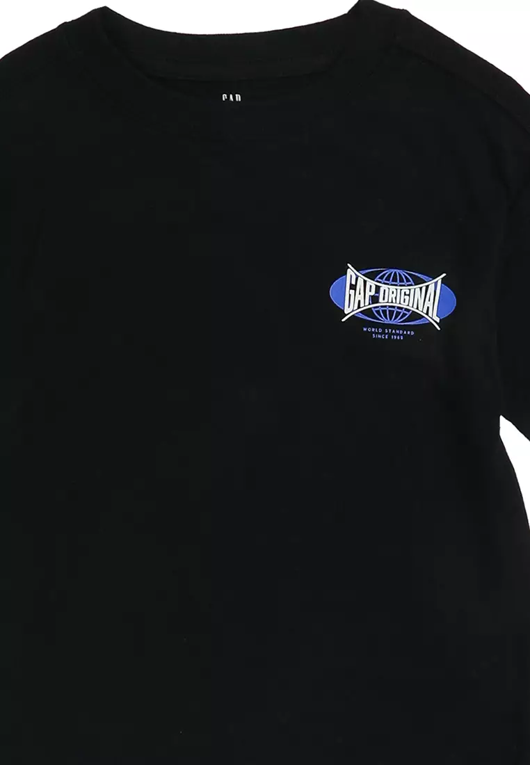 Long Sleeve Twofer Novelty Tee