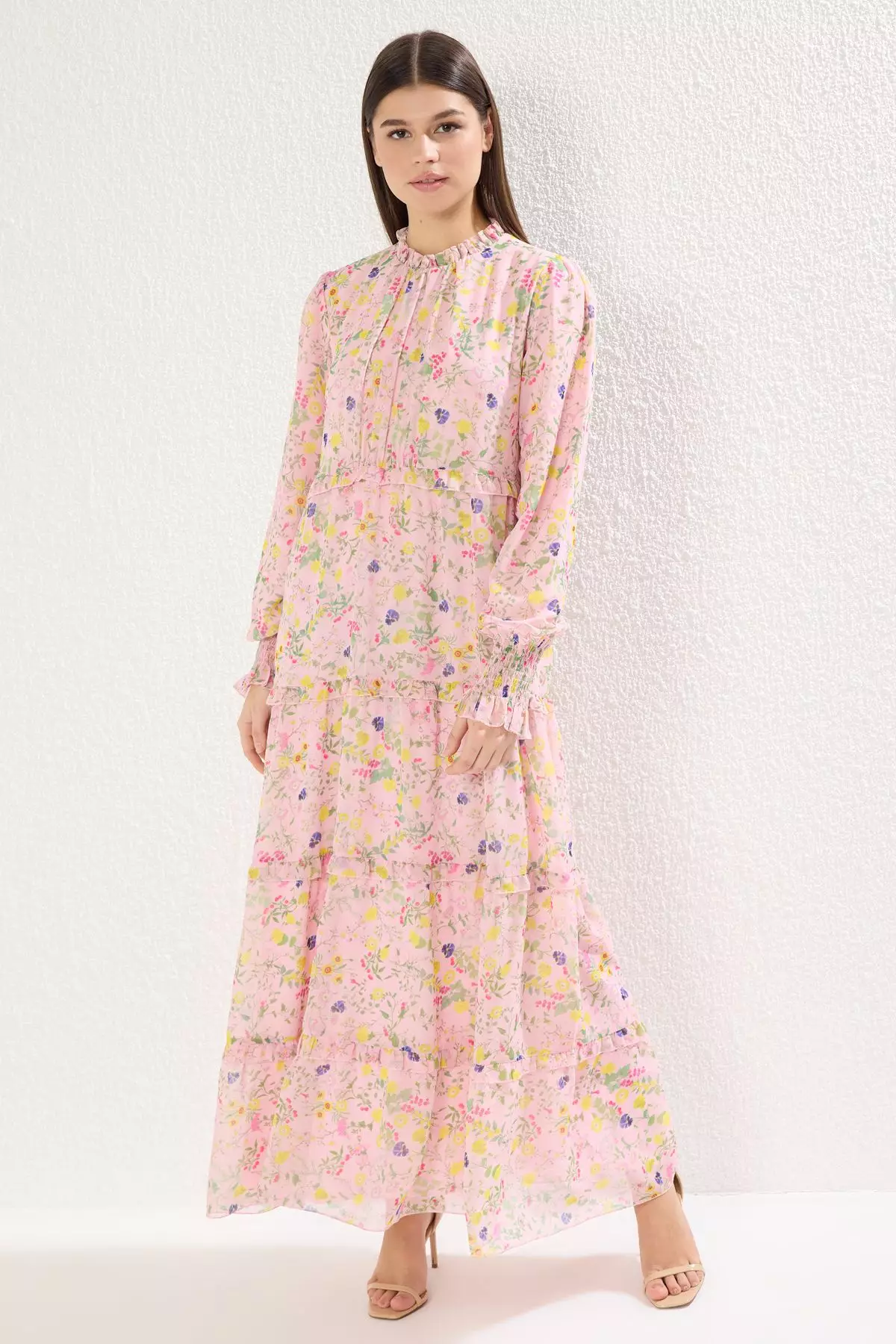 Floral Chiffon Dress