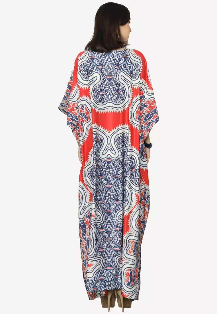 Kanzi Exclusive Short Sleeve Batik Red