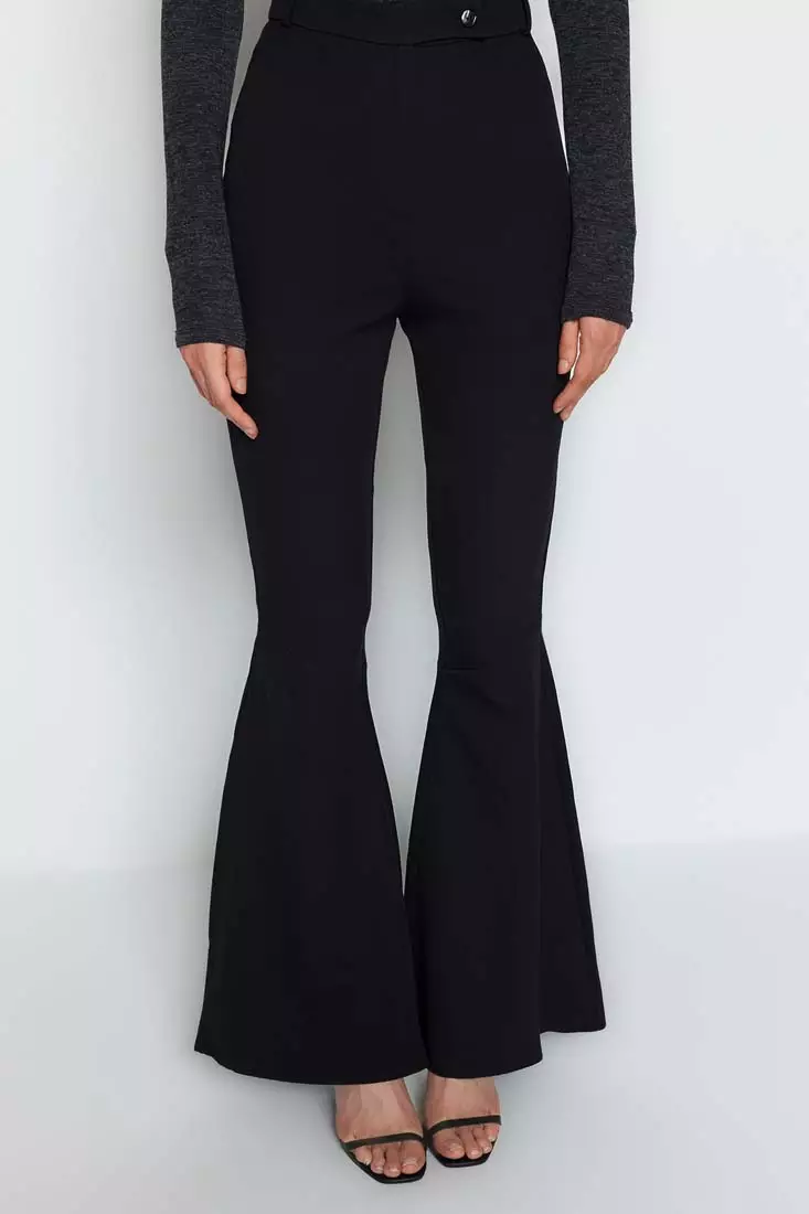 Buy Trendyol High Waist Flared Trousers 2024 Online