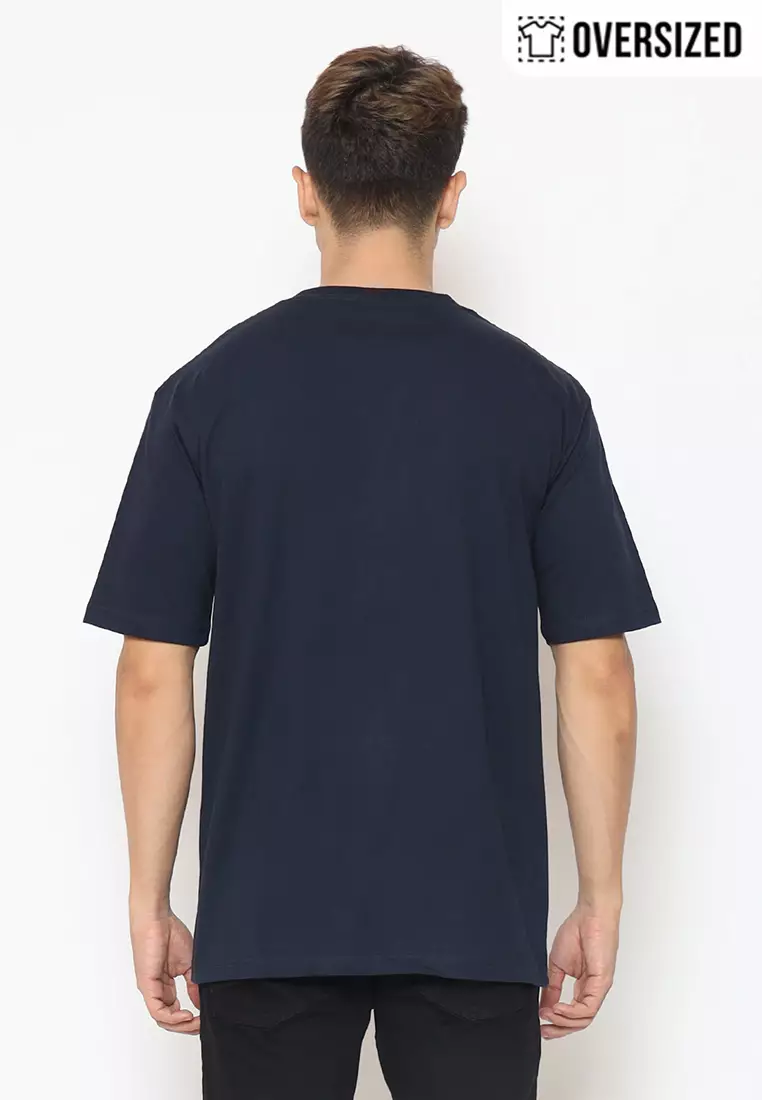 RBJ T-Shirt Cotton Combed Oversized Pria 2079250241