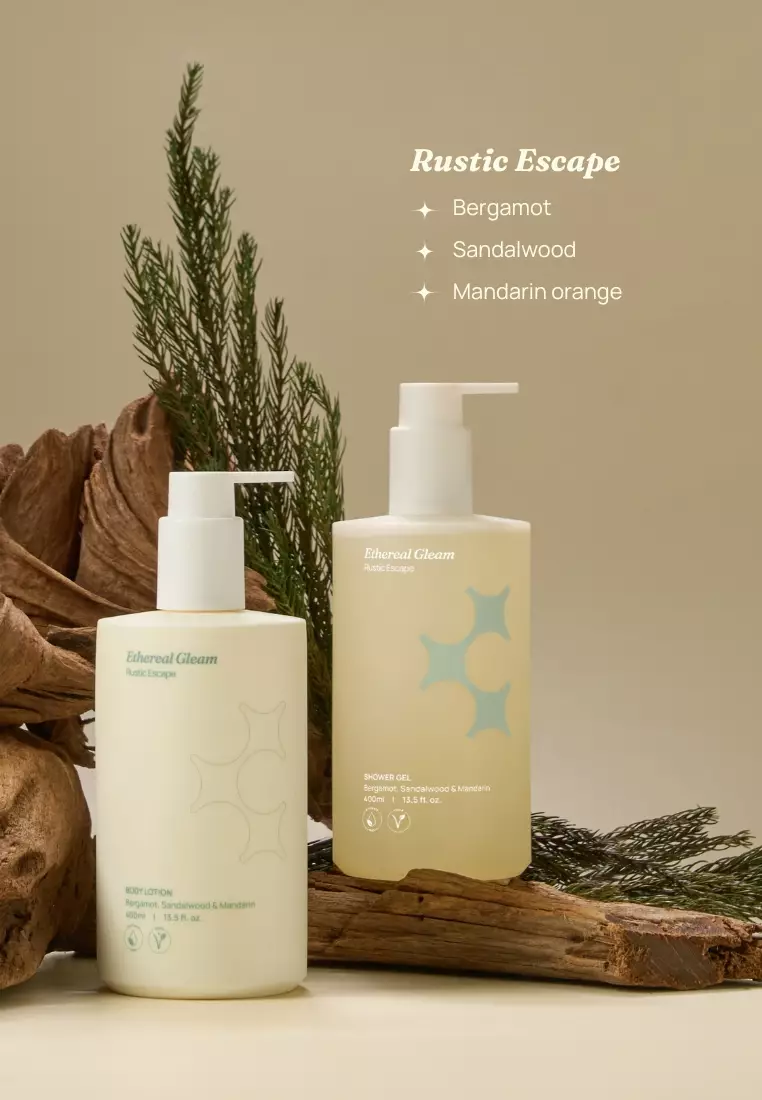 LUMI Ethereal Gleam Body Lotion - Rustic Escape (400ml)