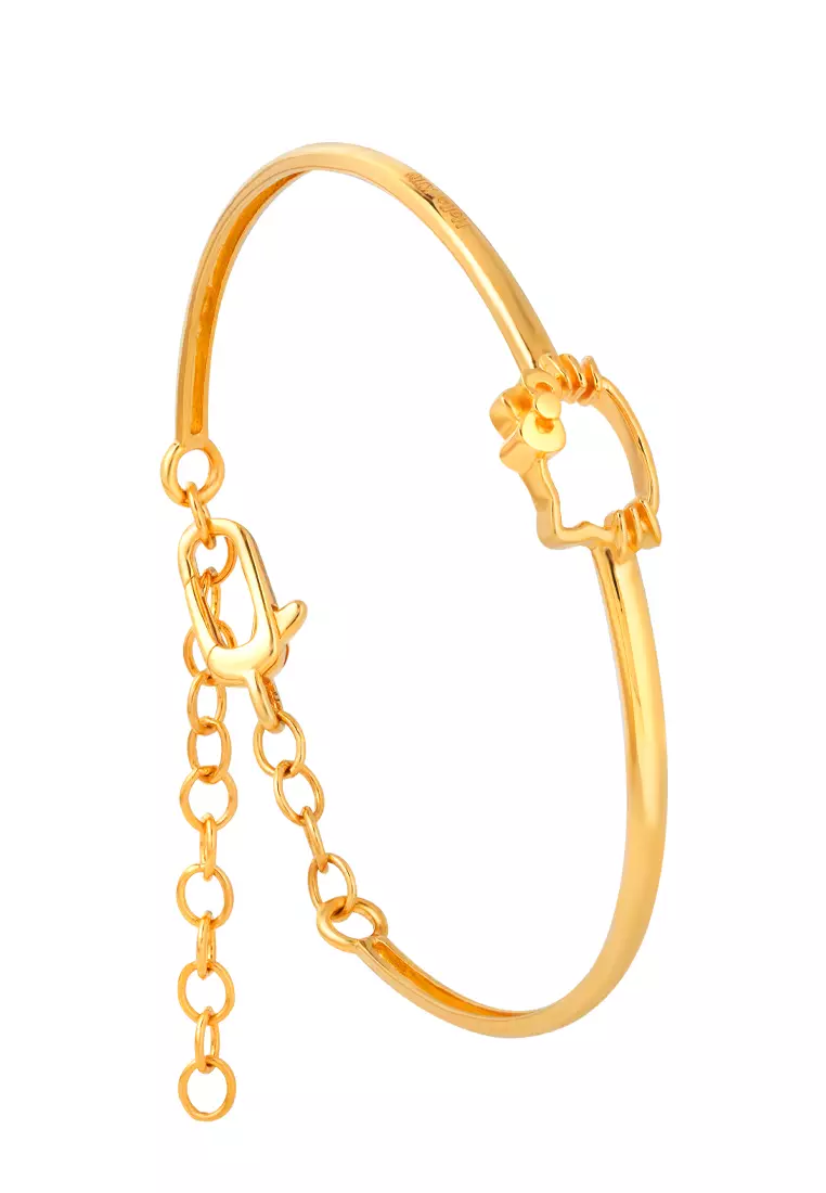 Hello Kitty Women's Bracelet - Gold