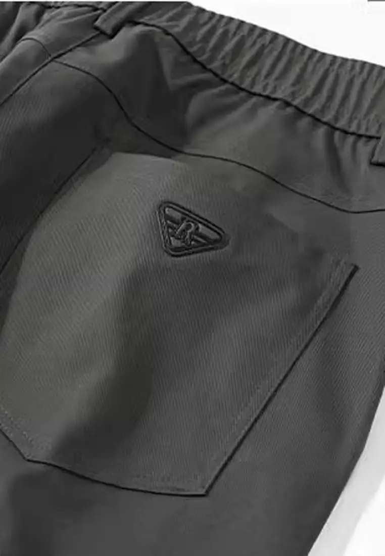 Elasticated Waist Slim Pants