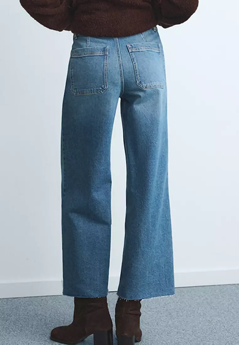 Catherin Culotte High-Rise Jeans