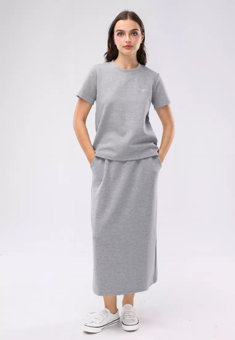 Ladies 2 In 1 Terno Blouse & Skirt