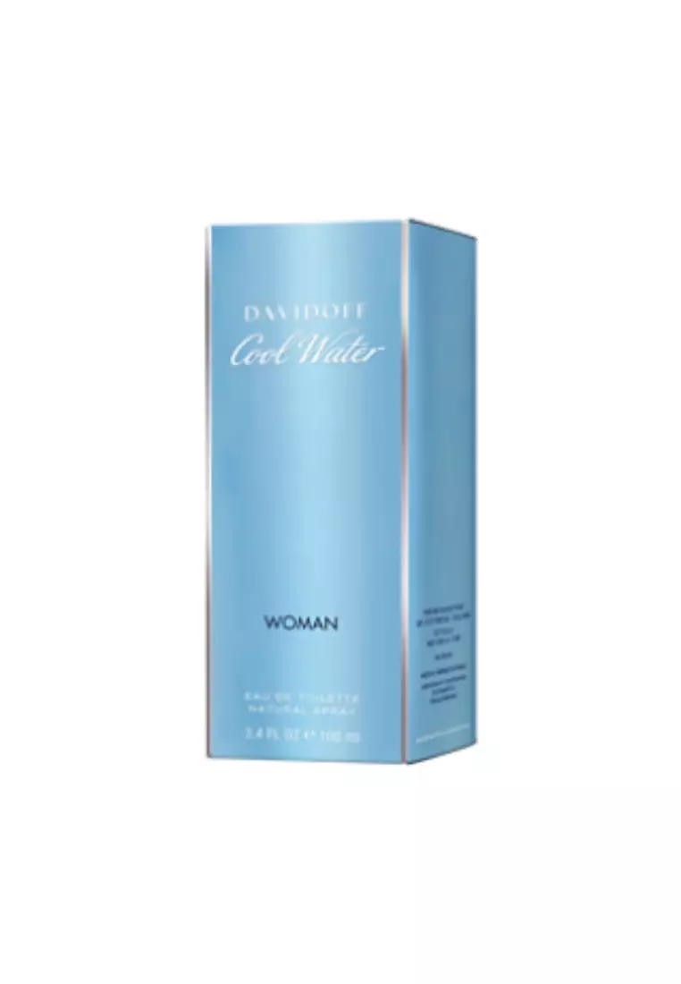 Cool Water Woman Eau de Toilette 100ml - EDT For Her (Female Perfume) | Fragrance for Women