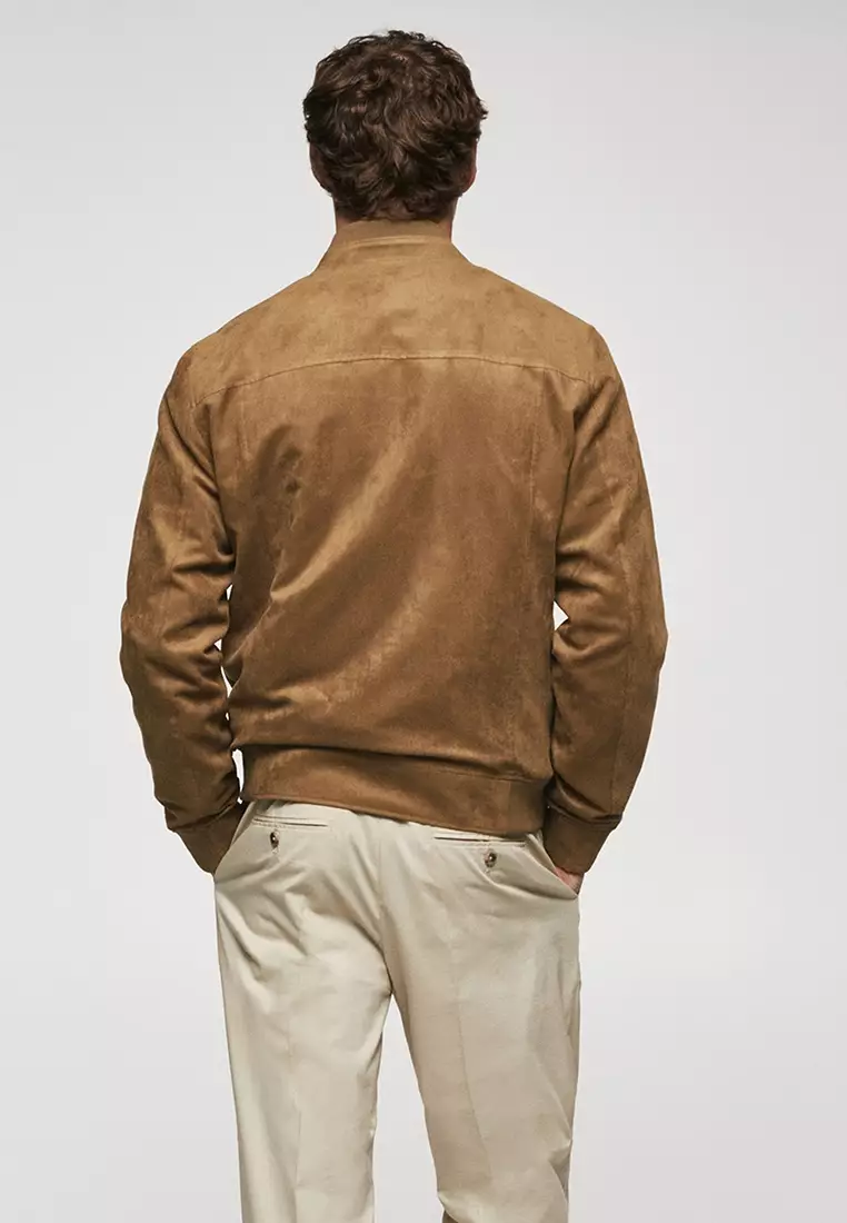 brown mens jacket