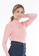 Ninety Nine Point Nine Boutiq pink Knitted Long Sleeve Turtle Neck Top AFC78AA0143CC0GS_3