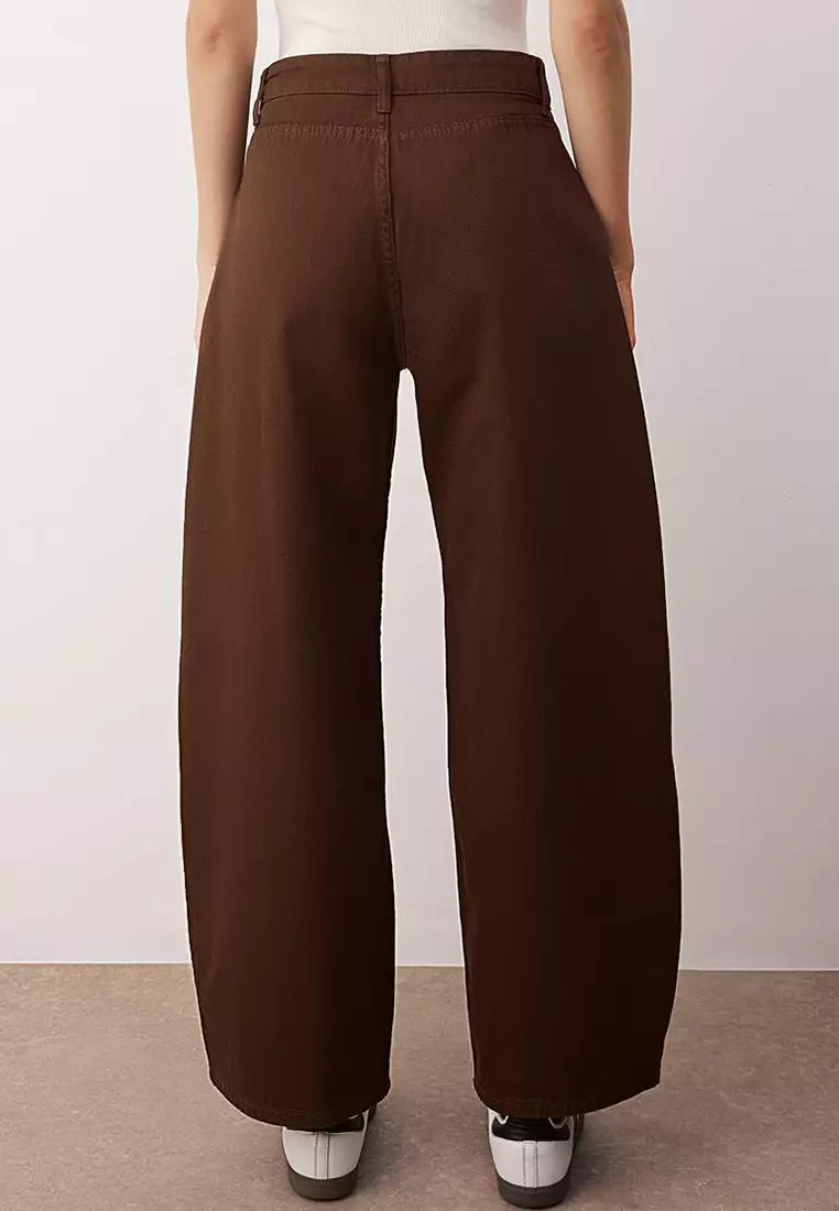 Cotton Barrel Pants