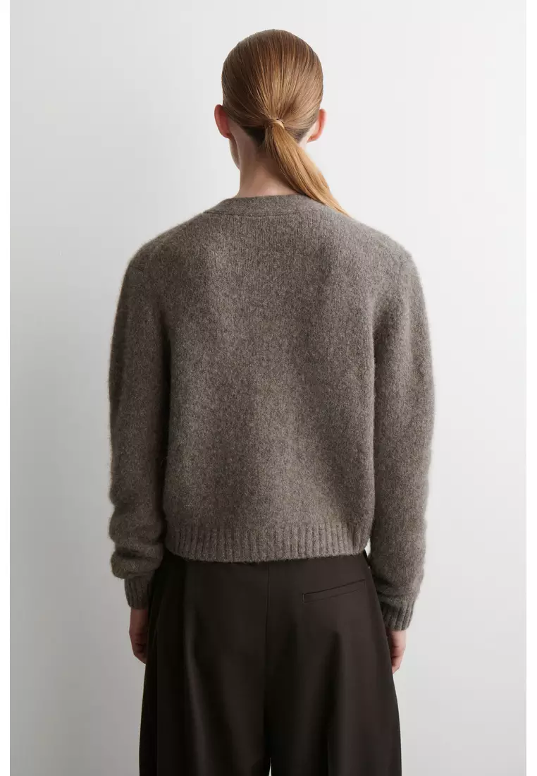 Buy COS CROPPED ALPACA-BLEND CARDIGAN 2026 Online | ZALORA