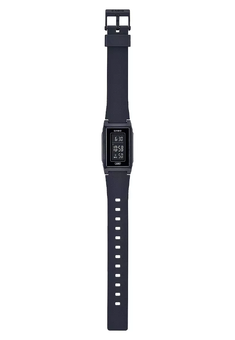 Casio - Jam Tangan Digital Wanita - Black - Resin Strap - LF-10WH-1D