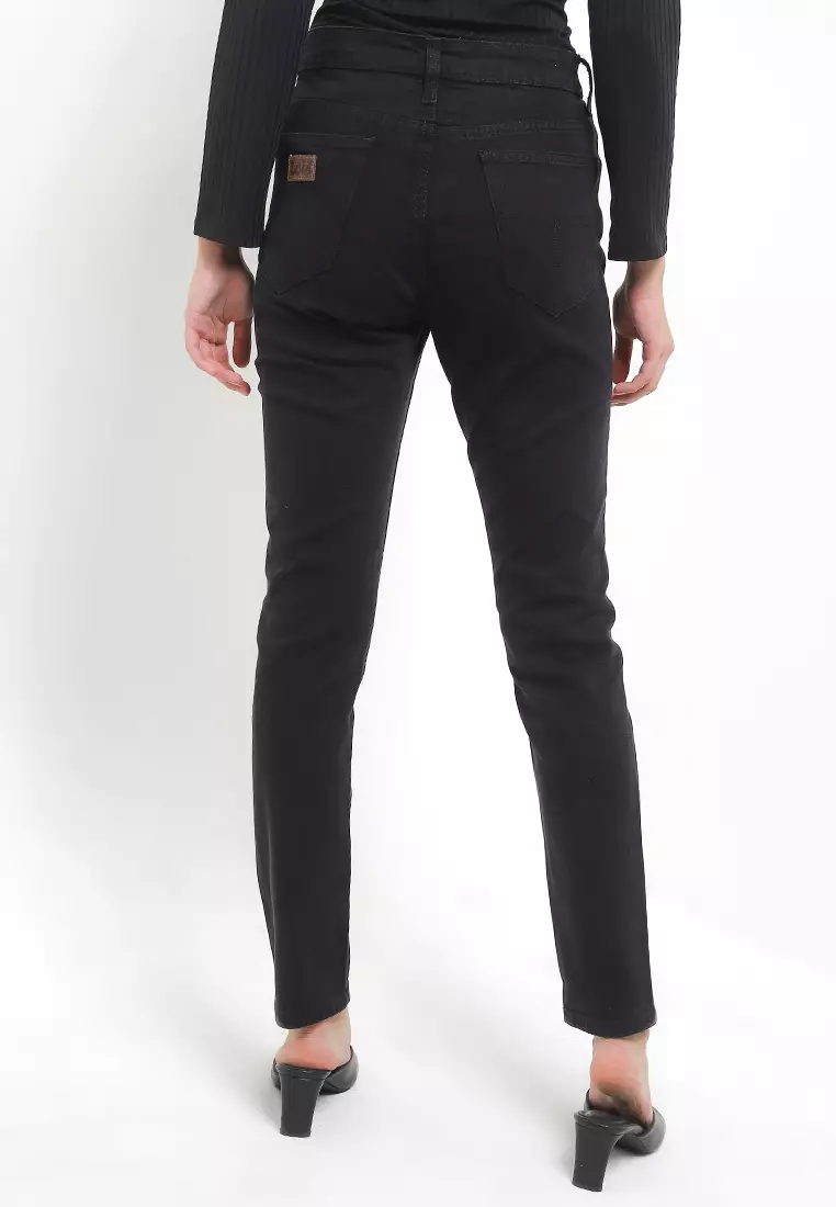 High Waist Skinny Stretch Denim Pant FTW392