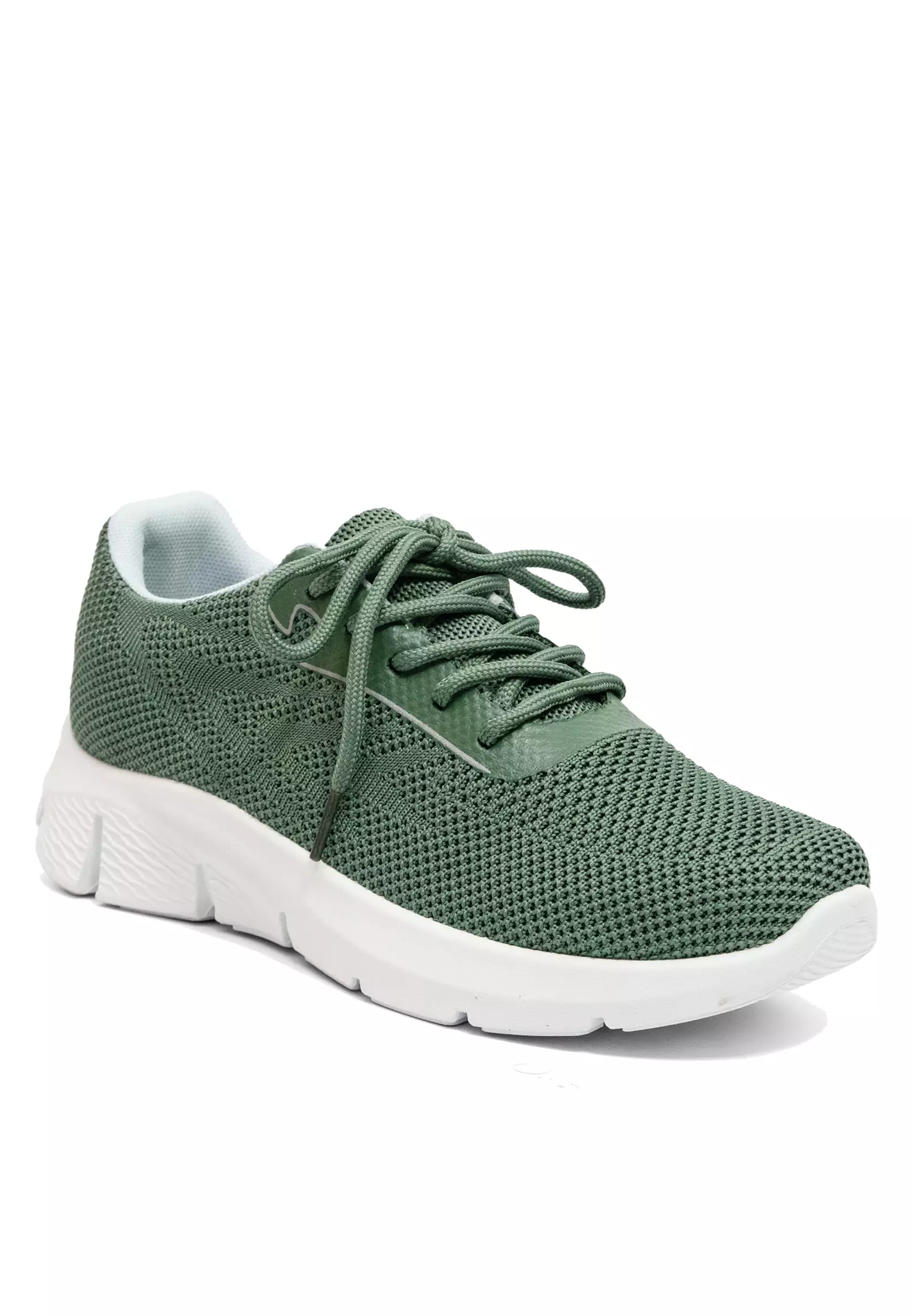 Dr. Kevin Sepatu Olahraga Sport Wanita Sneakers Flyknit Tali 589-083