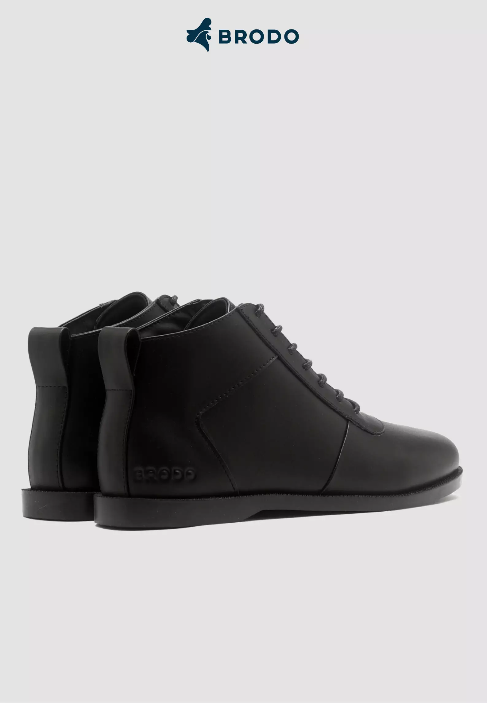 BRODO - Sepatu Ventura Full Black EL