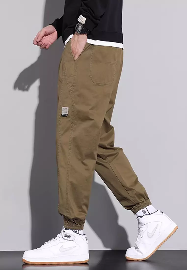 Drawstring Casual Jogger Pants