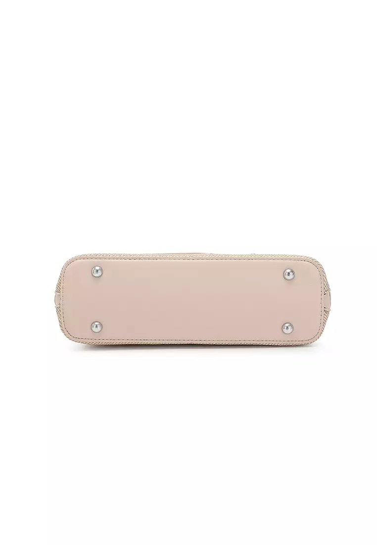 Women's Top Handle Bag / Sling Bag / Crossbody Bag - Khaki