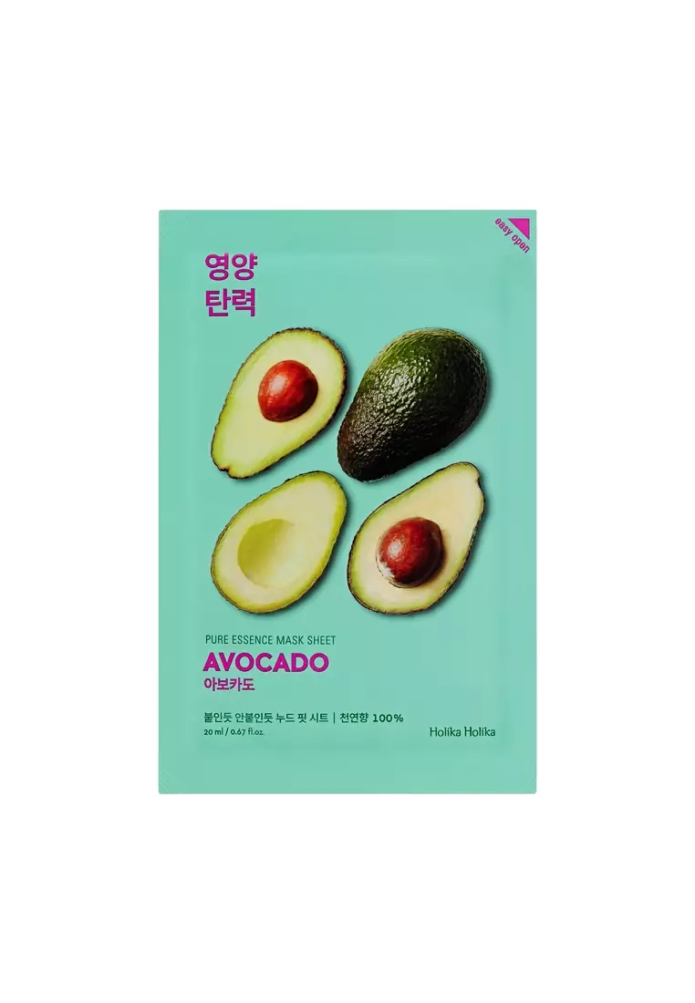 Holika Holika Pure Essence Mask Sheet - Avocado