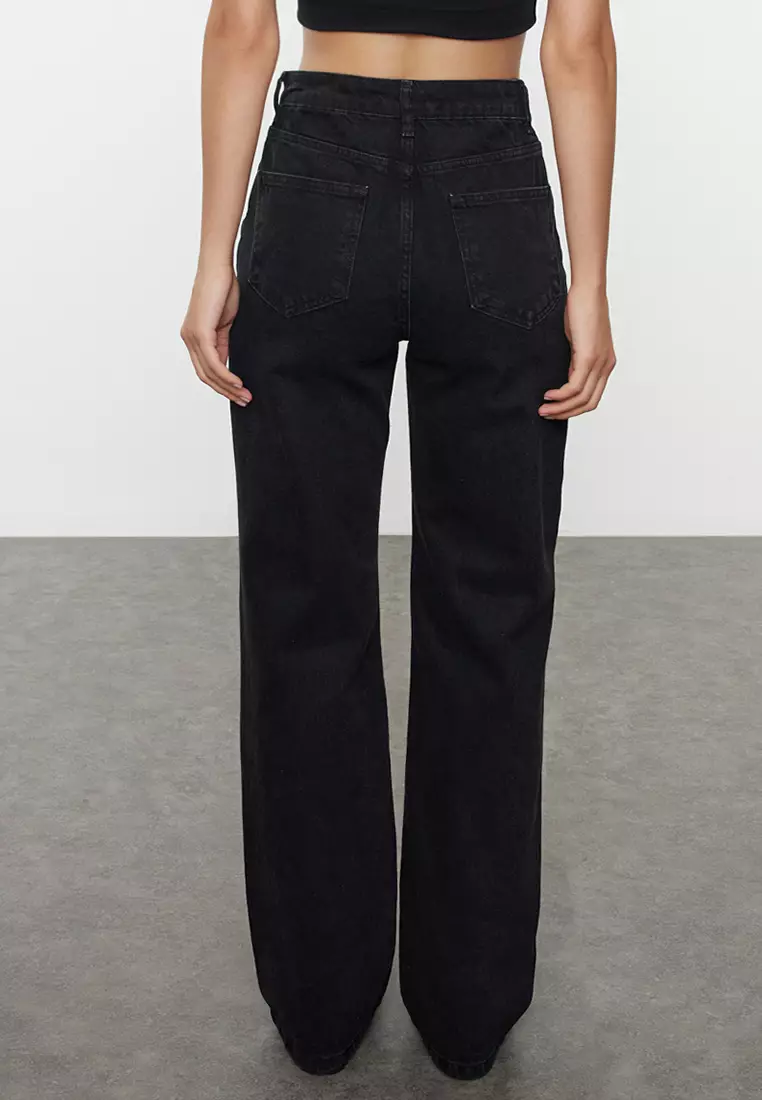 High Waist Wide Leg Jeans
