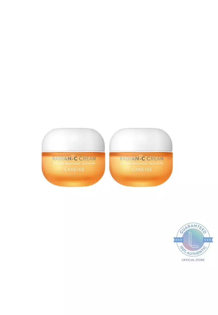 Buy Laneige LANEIGE RadianC Cream 50ml Duo Set 2023 Online ZALORA Singapore