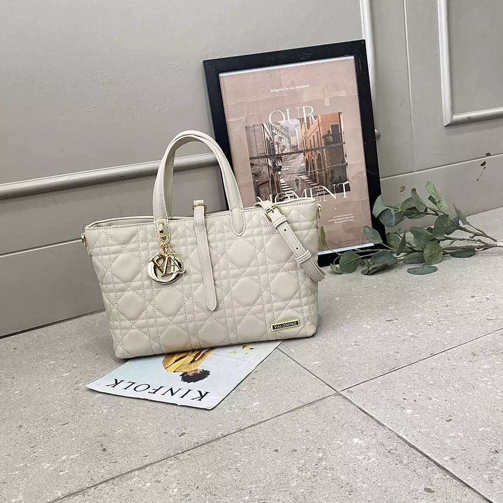 Palomino Lassa Handbag Wanita Warna Cream