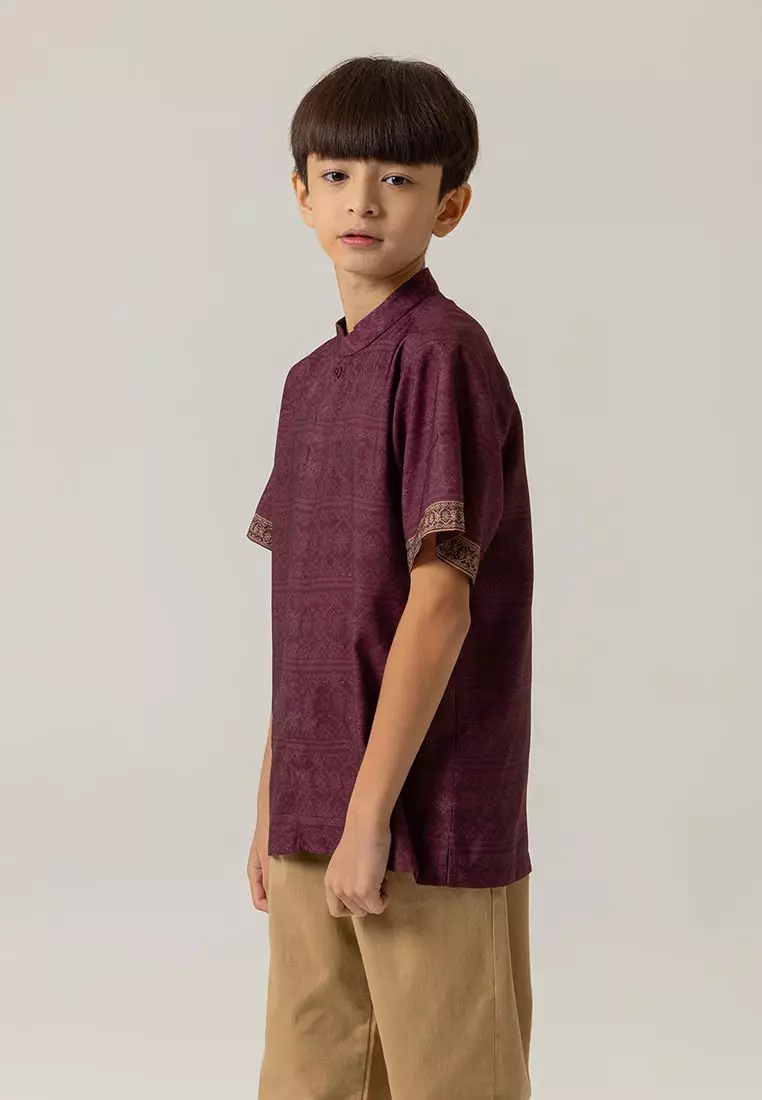 Ria Miranda Burgundy Edra Koko Boy