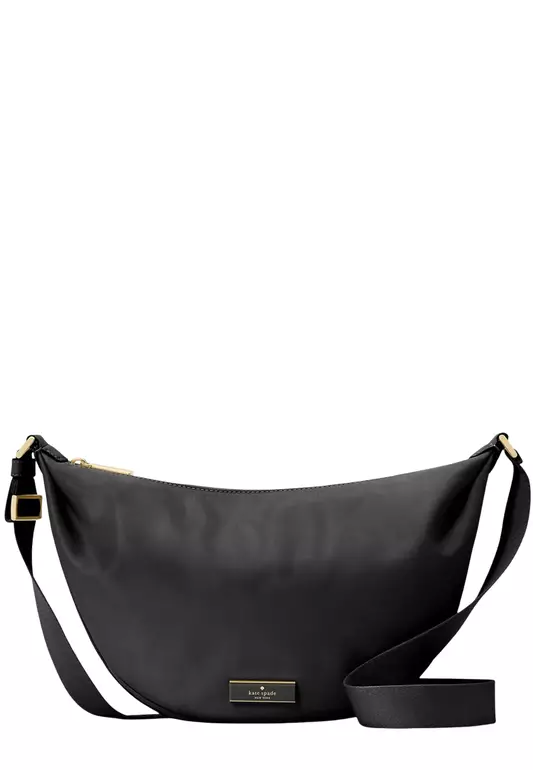 Carter Nylon Medium Sling Bag - Black KL966