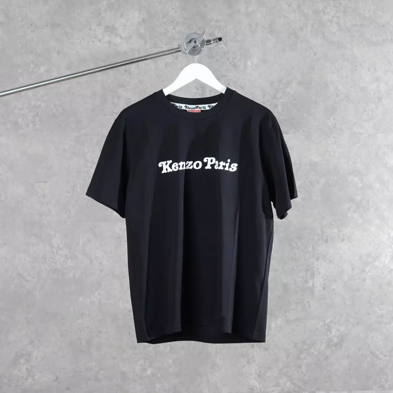 Kaos KENZO PARIS VERDY PRINTED MULTI TIGER BACK BLACK TSHIRT 100% ORIGINAL