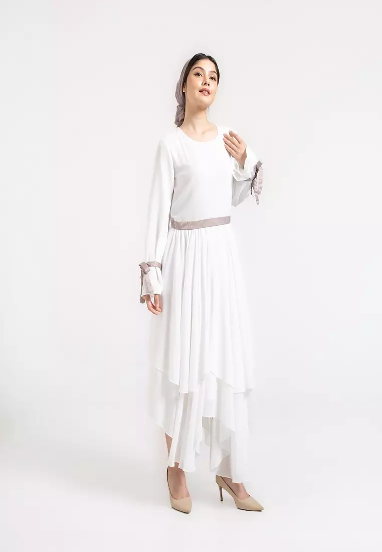 Gantari Dress Broken White