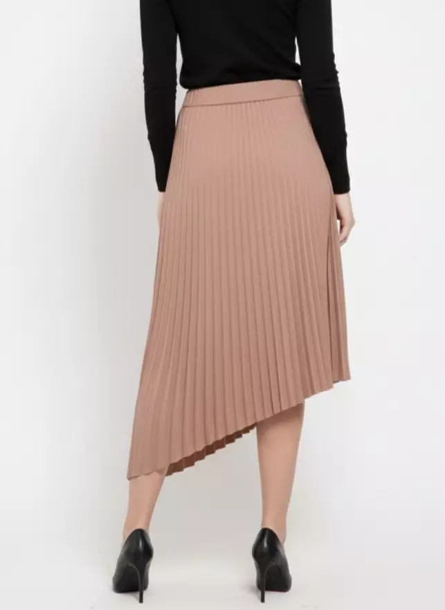 Rok Wanita Midi Pleats Skirt