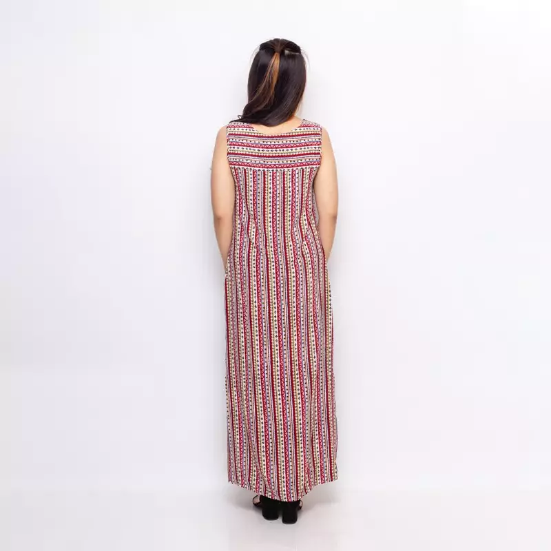 Ivana Maxi Dress In Red