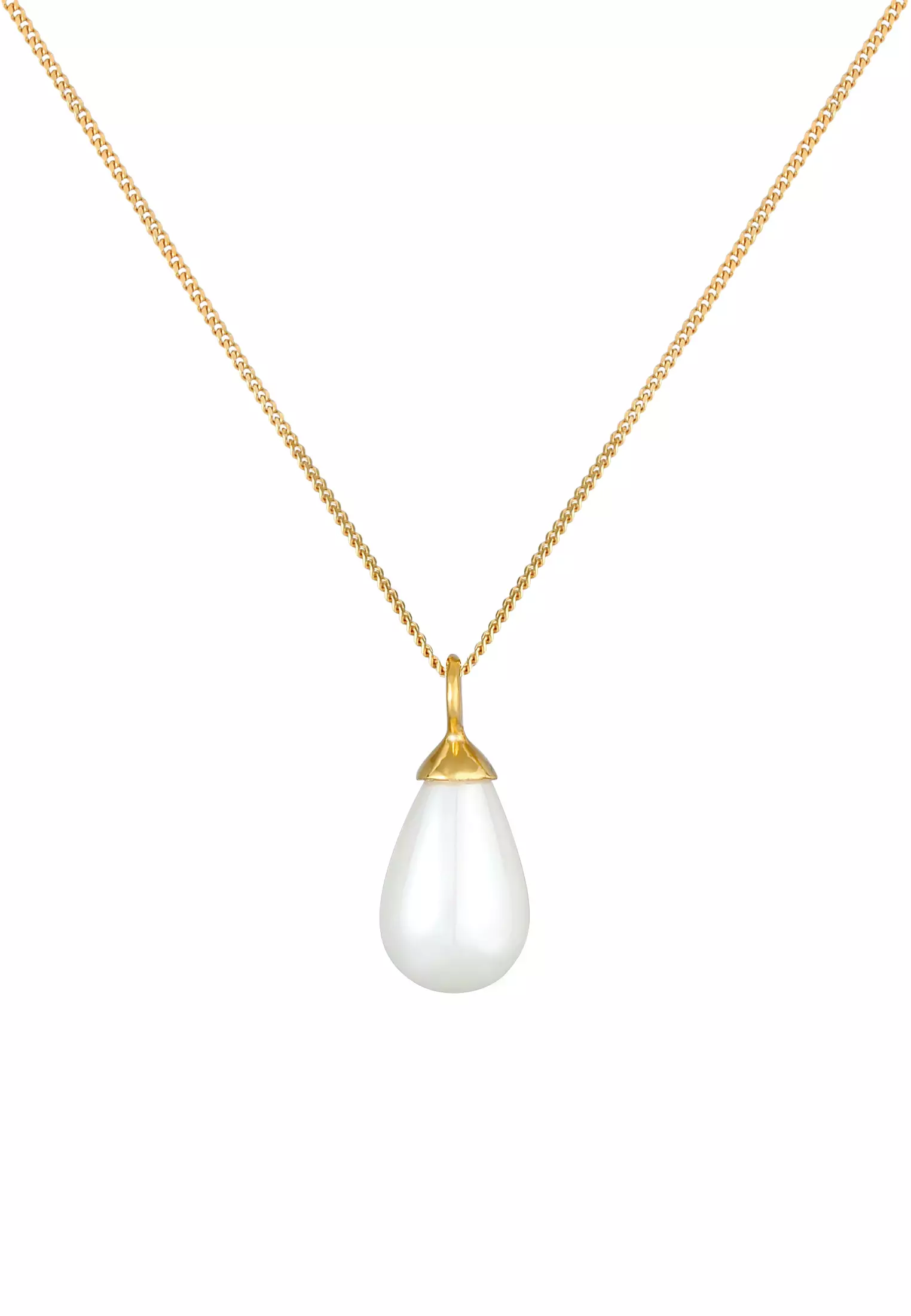 Buy ELLI GERMANY Necklace Drop Pendant Classic Freshwater Cultured