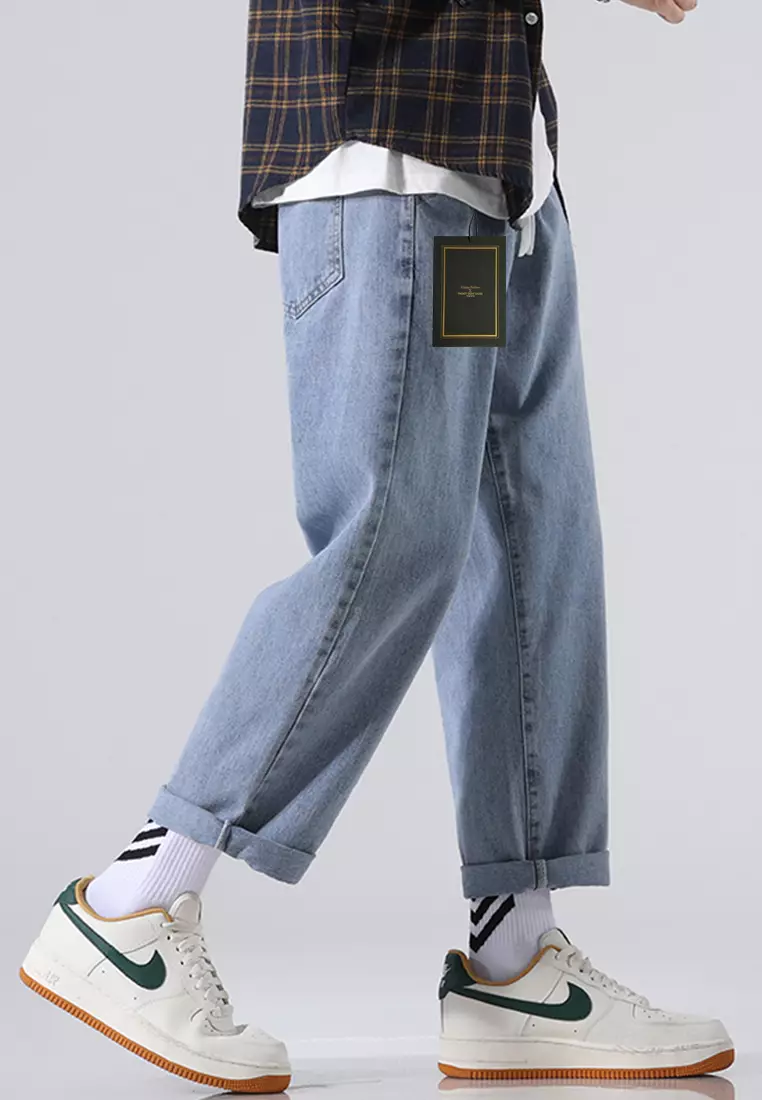 Tapered Washed Jeans AY-LS336