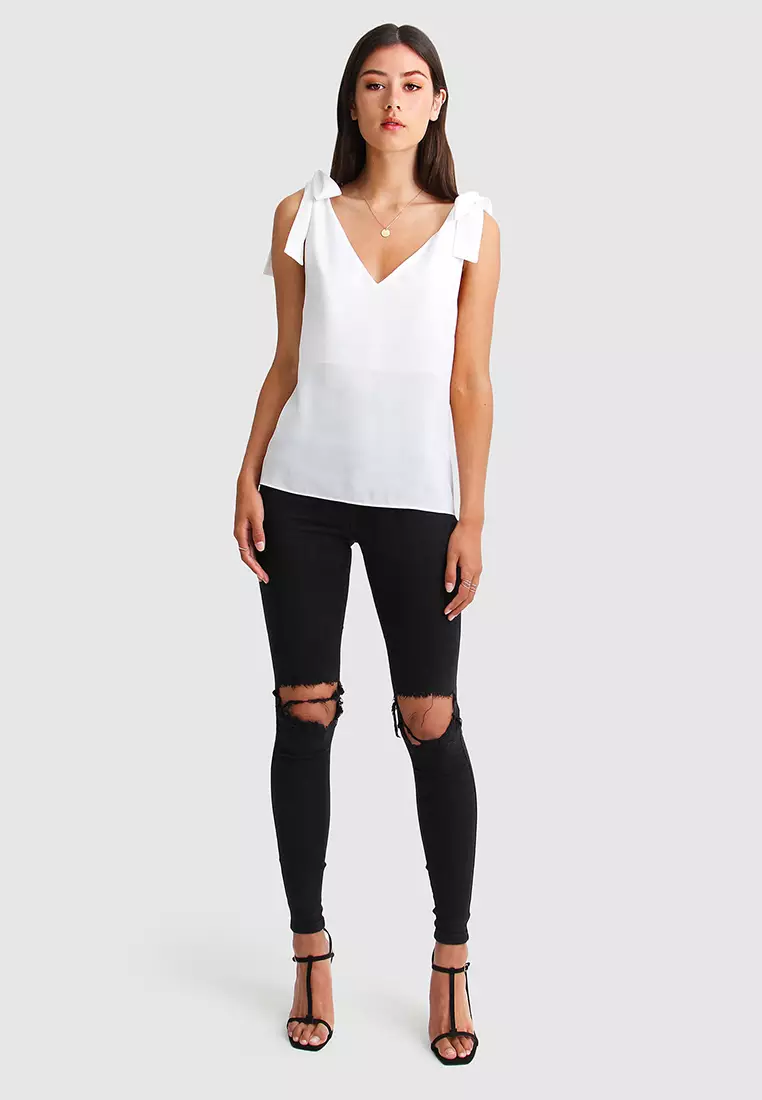 Feel For You V-Neck Top