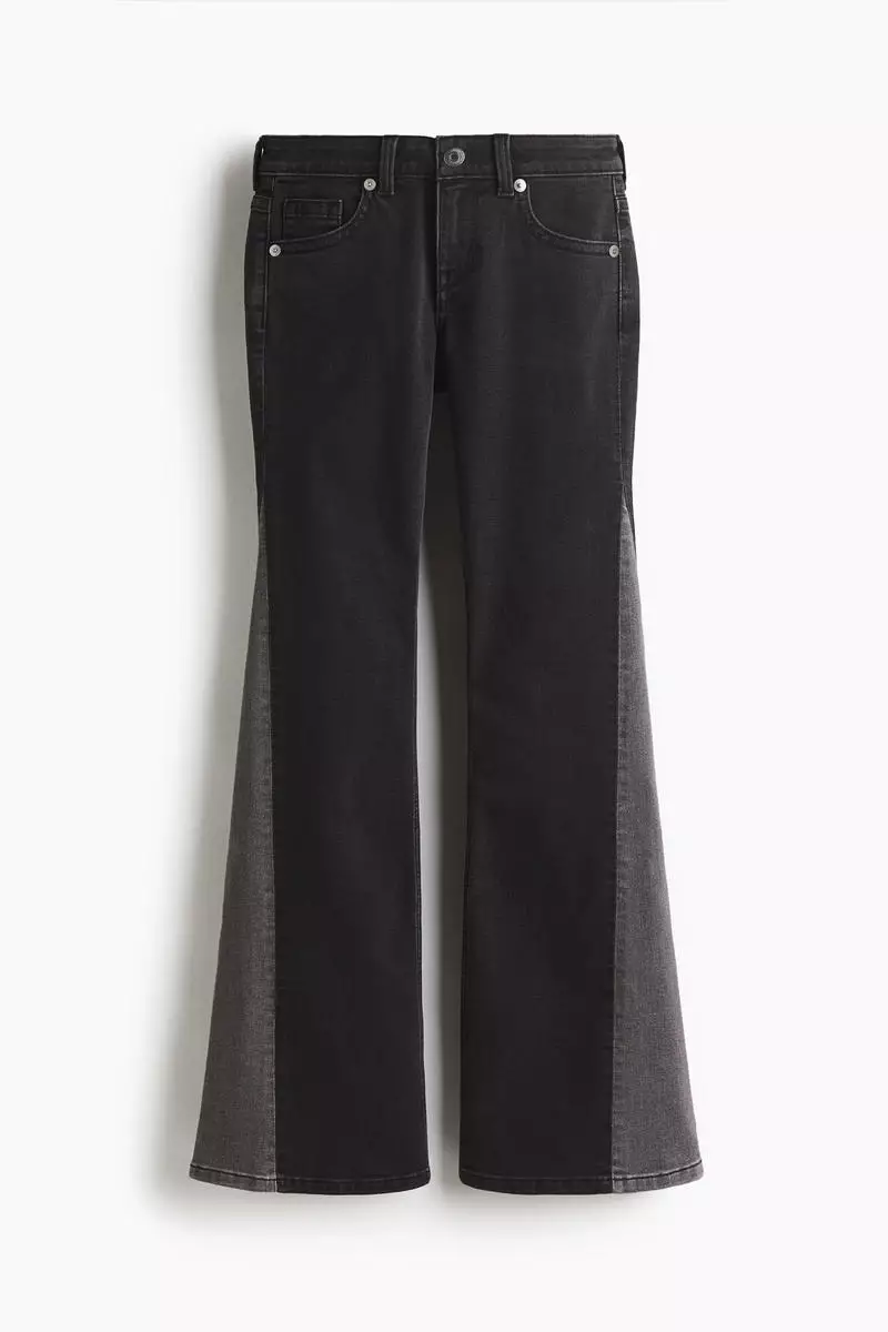 Flared Low Jeans