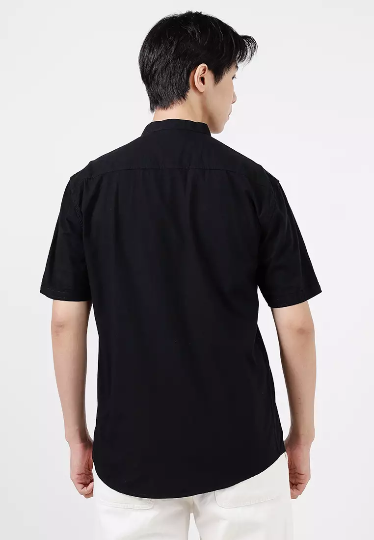 VOLKSWAGEN男士常规款短袖衬衫