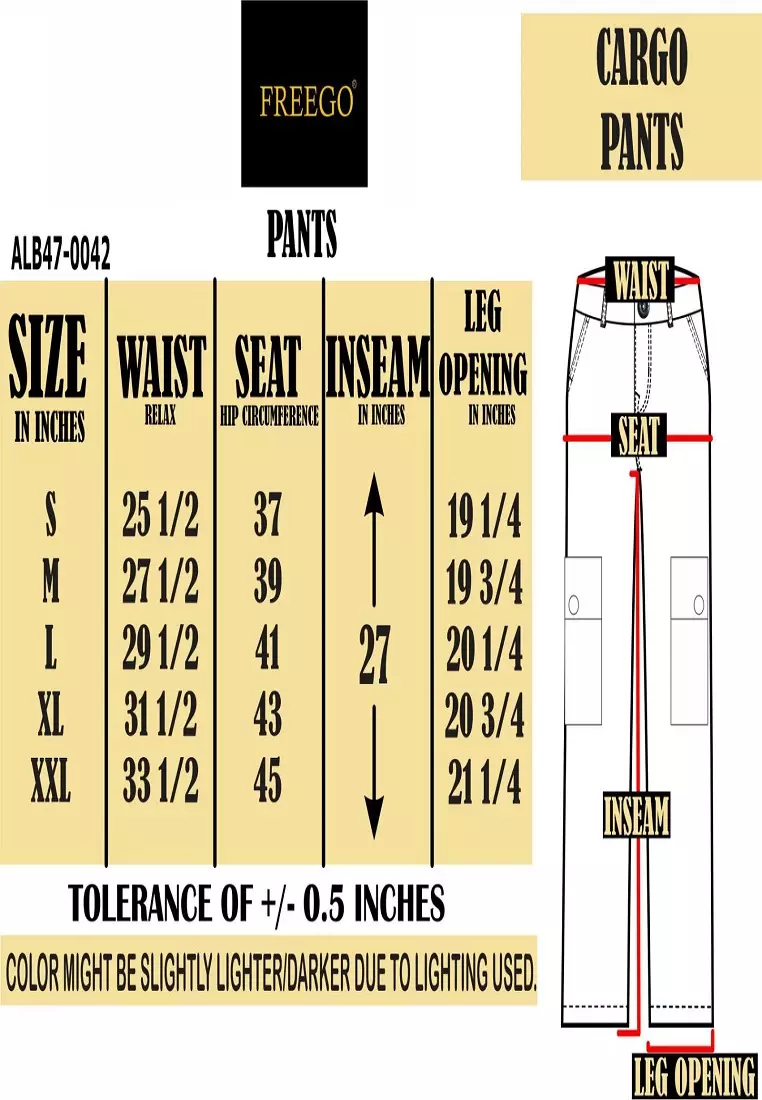 Colored Cargo Pants Ladies