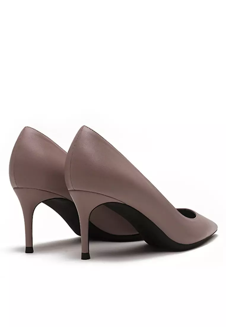 6CM Uniform Pointed High Heel Shoes HZL161