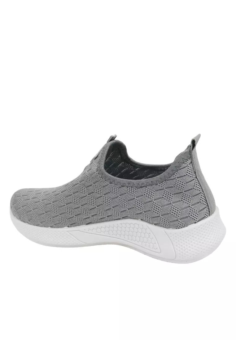 Dr. Kevin Sepatu Olahraga Wanita Sneakers Flyknit Slip On 589-062