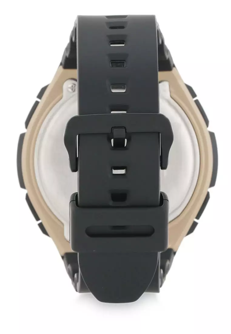 Casio Jam Tangan Pria - Black Gold - Resin - AE-3000W-9AVDF