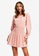 The Fated pink Rose Shirred Dress 9D6B0AA3E0B1A7GS_1