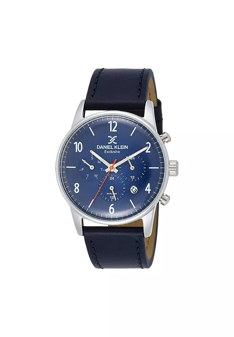 Daniel klein on sale leather watches