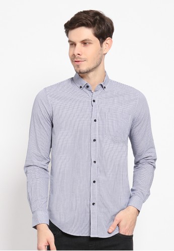 Jual Arnett Arnett Baju Pria Kemeja Lengan Panjang Kotak Kotak Grey Original Zalora Indonesia