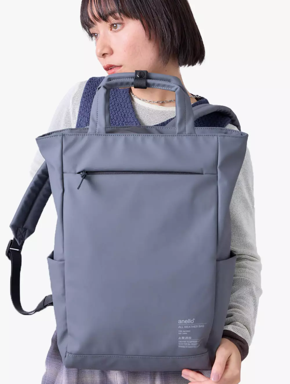 Anello Bag Grey Jual Anello Anello NIMBUS TOTE BACKPACK Grey