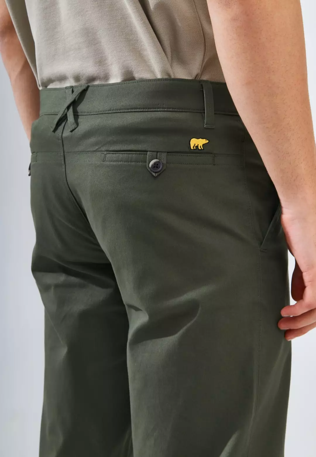 Jack Nicklaus Morales Celana Panjang Pria Regular Fit Dark Green