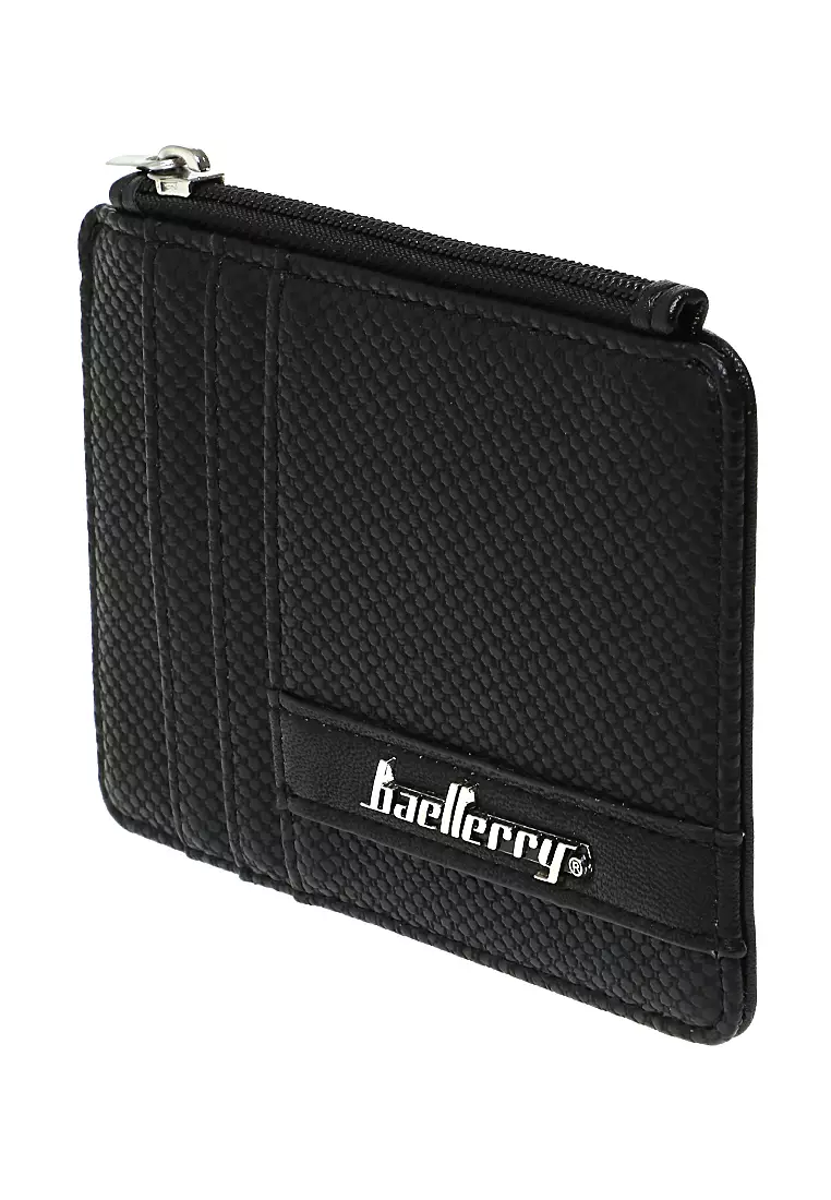 Card Wallet Dompet Kartu Pria Simple Design Material Leather Kulit ORIGINAL