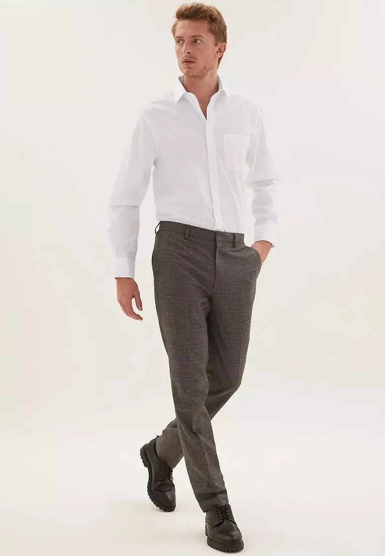 3 Pack Regular Fit Long Sleeve Shirts